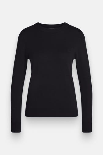 COMMA, Strickpullover schwarz