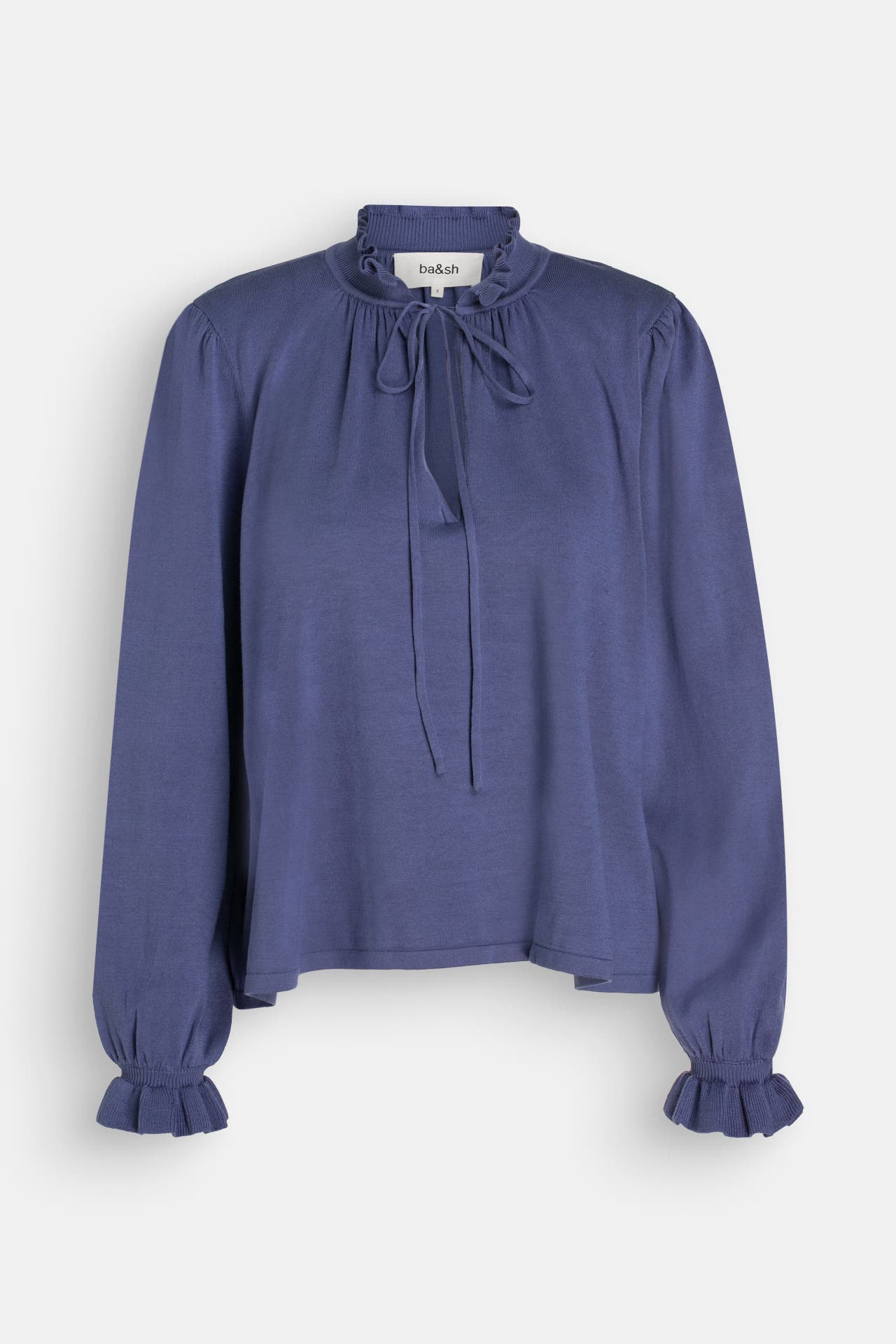 BA&SH Casual-Bluse marine, Bild 1