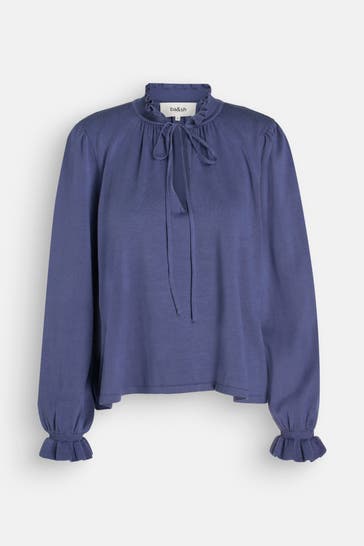 BA&SH Casual-Bluse marine