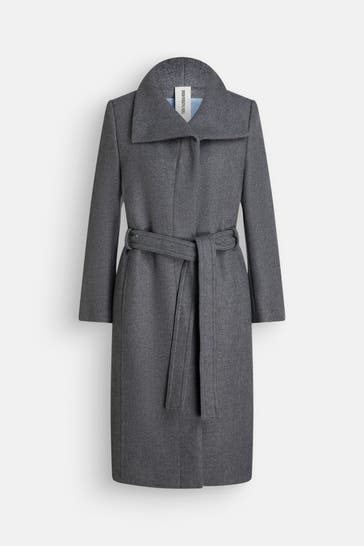 DRYKORN Wollmix-Mantel 'Blacot' grau