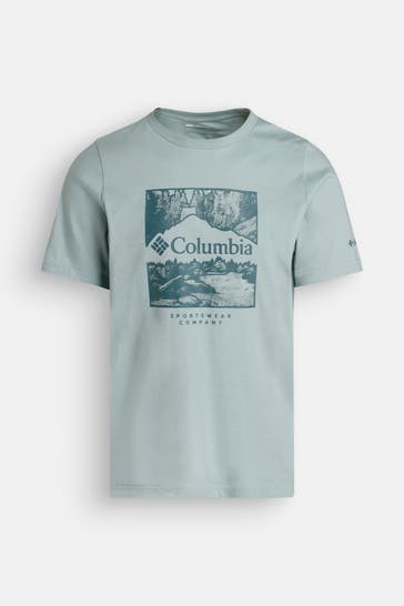 COLUMBIA T-Shirt graugrün