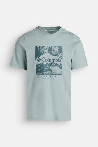 COLUMBIA T-Shirt graugrün
