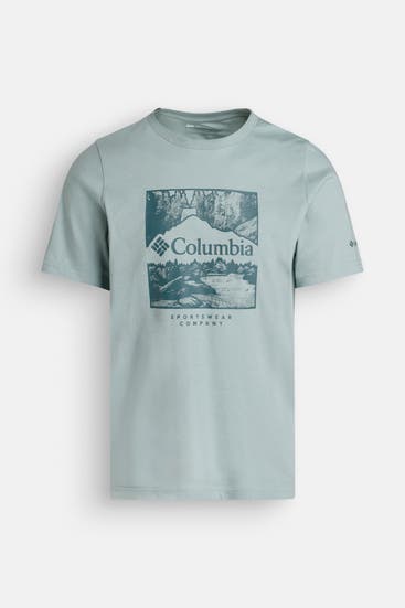 COLUMBIA - T-Shirt graugrün