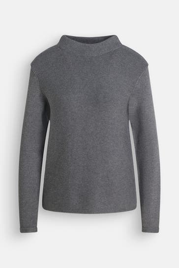 MARC O'POLO Strickpullover grau