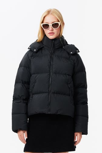 LACOSTE Daunenjacke schwarz