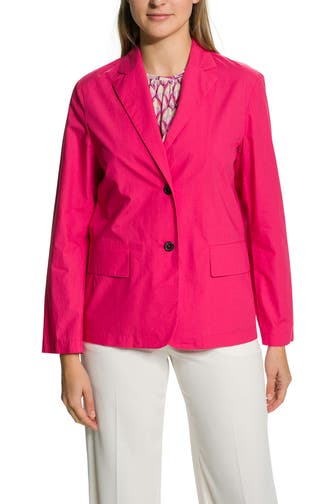 MARC O'POLO Blazer dunkelrosa