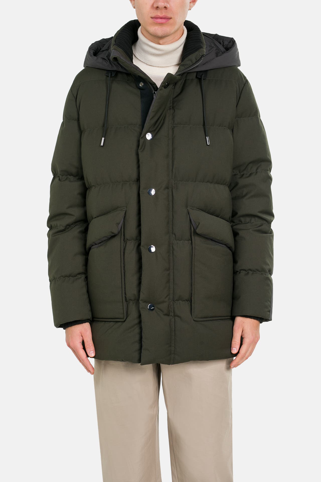 HANDSTICH Steppjacke 'Ruan' tannengrün, Bild 1