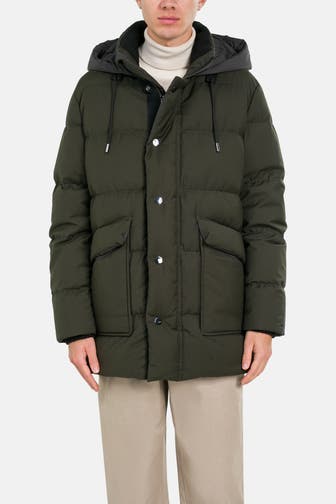 HANDSTICH Steppjacke 'Ruan' tannengrün