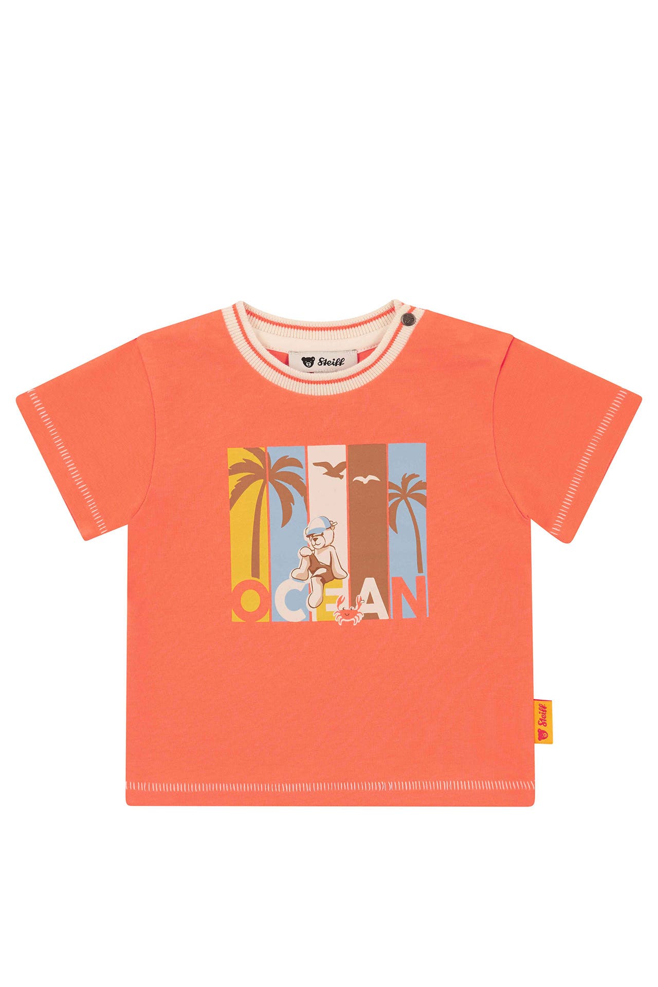 STEIFF T-Shirt 'Persimmon' lachs, Bild 1