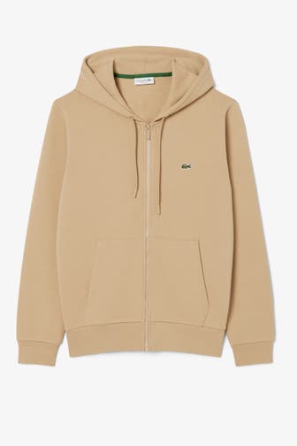 LACOSTE Sweatjacke hellbraun