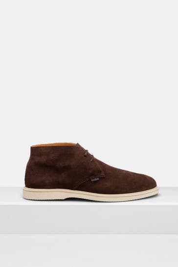 HOGAN Desert-Boots 'Millerighe' dunkelbraun