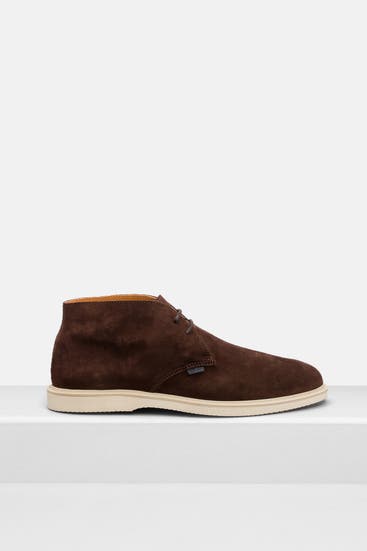 HOGAN - Desert-Boots 'Millerighe' dunkelbraun