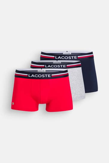 LACOSTE 3er-Pack Boxer Trunks 