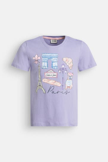 SCOTCH & SODA T-Shirt flieder