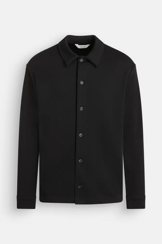 SELECTED Overshirt schwarz