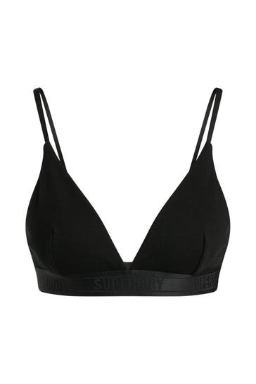 SUPERDRY Bralette schwarz