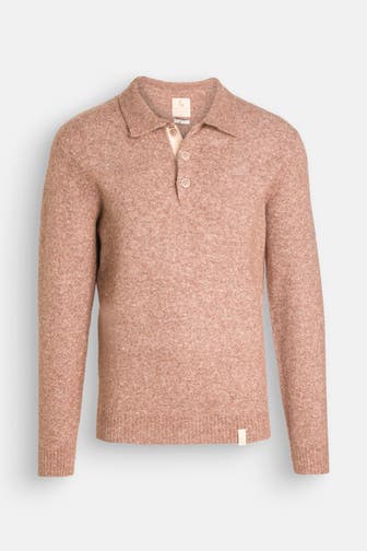 COLOURS & SONS Wollmix-Pullover braun