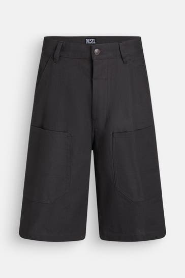 DIESEL Cargo-Shorts anthrazit