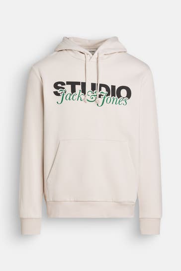 JACK & JONES Hoodie creme