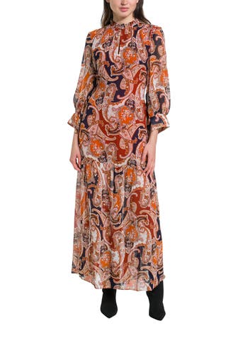 GANT Maxikleid gemustert