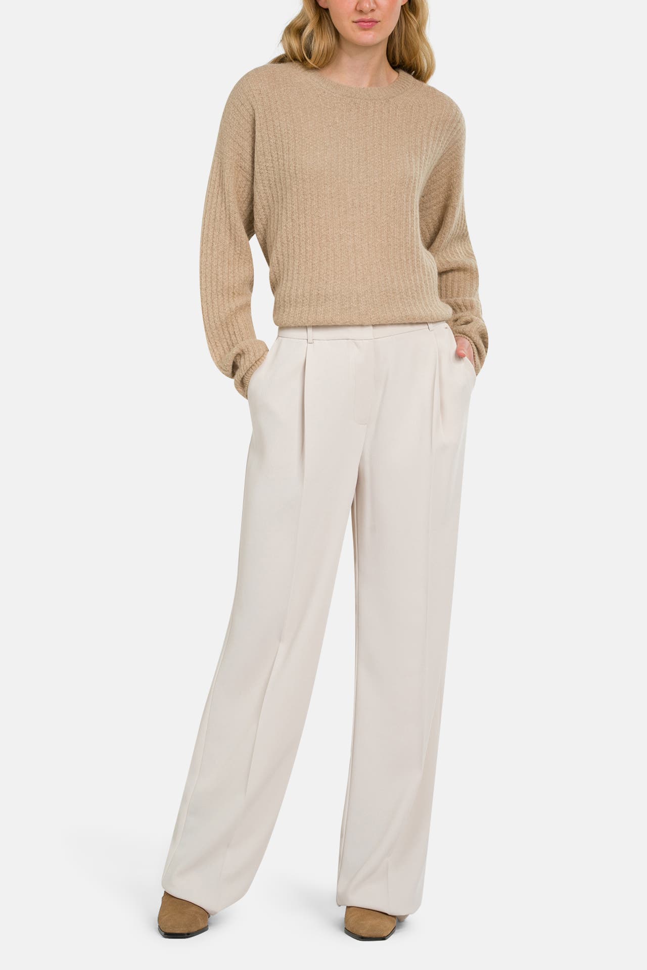 DRYKORN Wollmix-Pullover 'Doanie' beige, Bild 1