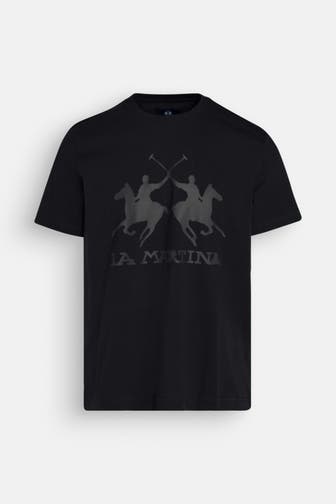 LA MARTINA T-Shirt schwarz