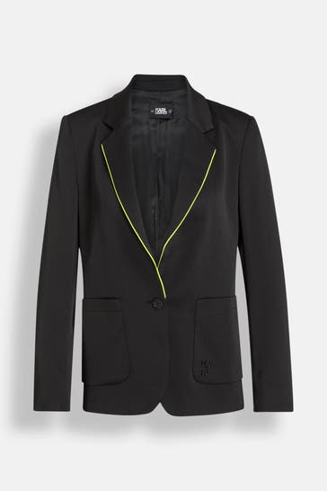 KARL LAGERFELD Blazer schwarz