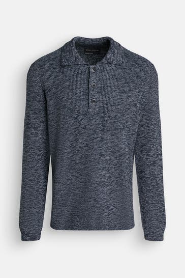 MARC O'POLO Strick-Troyer dunkelblau