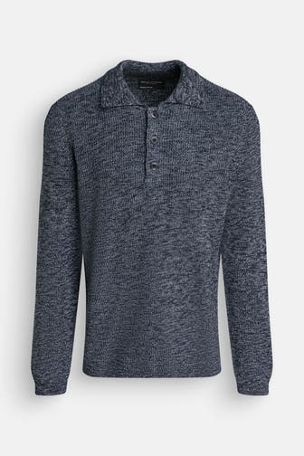 MARC O'POLO Strick-Troyer dunkelblau