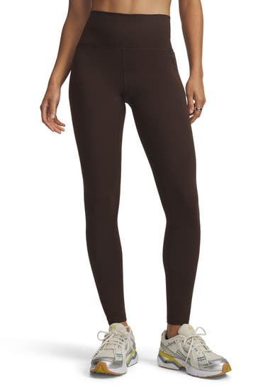 UNDER ARMOUR Tights 'Meridian' dunkelbraun