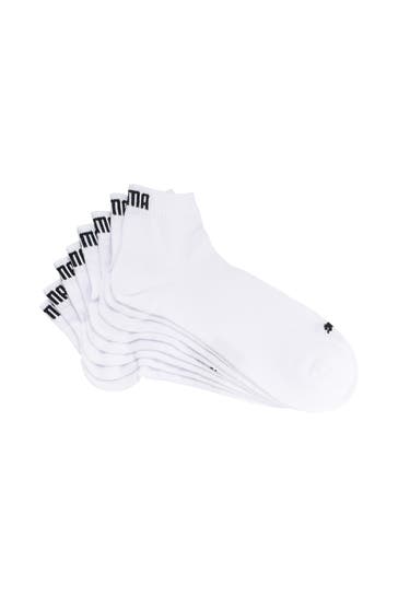 PUMA 4er-Pack Strümpfe weiß