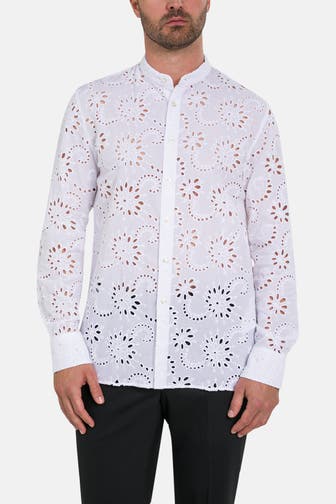 BALDESSARINI Casual-Bluse weiß