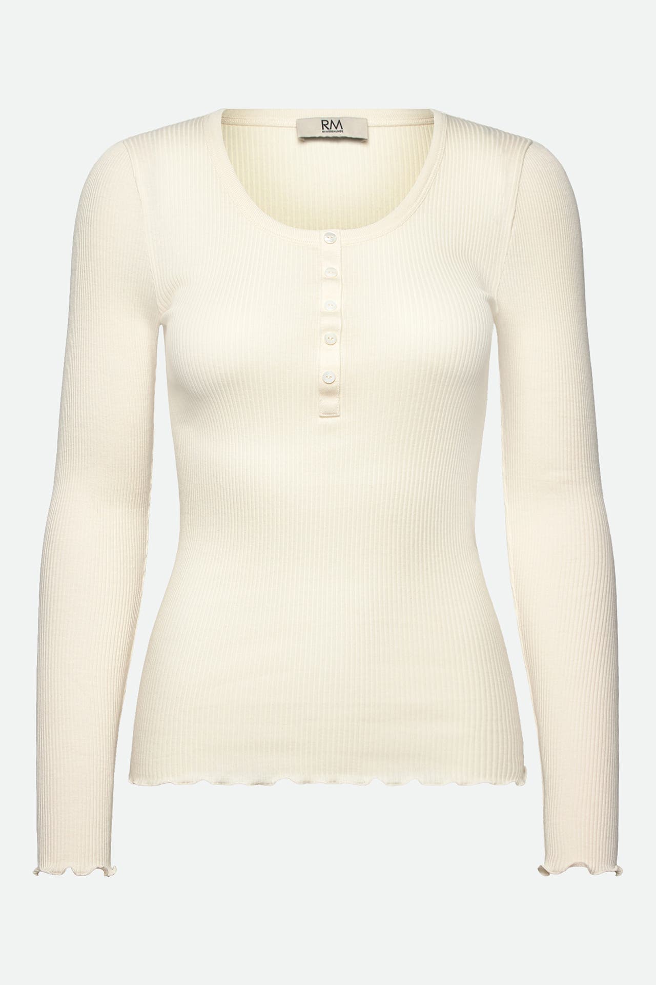 RM BY ROSEMUNDE Longsleeve 'Balta' ecru, Bild 1