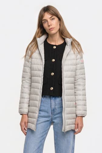FRIEDA & FREDDIES NY Light-Steppjacke hellgrau