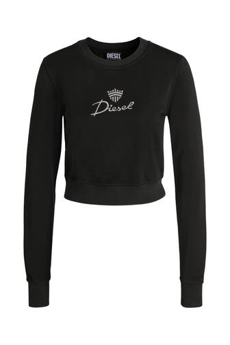 DIESEL Sweatshirt schwarz