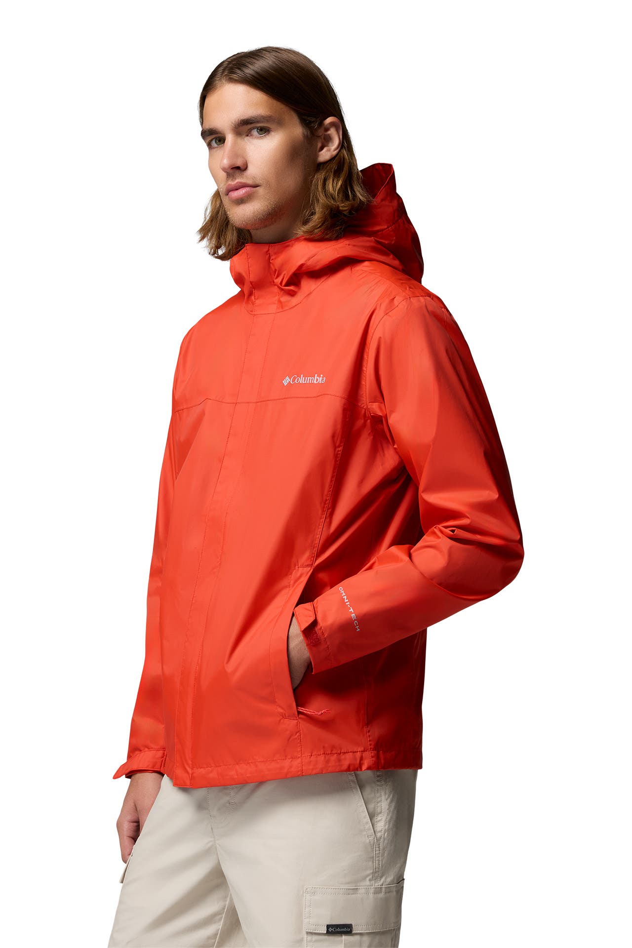 COLUMBIA Funktionsjacke orangerot, Bild 1