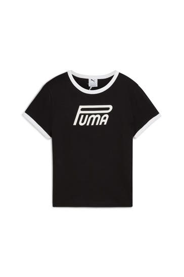 PUMA T-Shirt schwarz