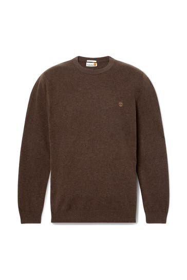 TIMBERLAND Wollpullover 'Brook' dunkelbraun
