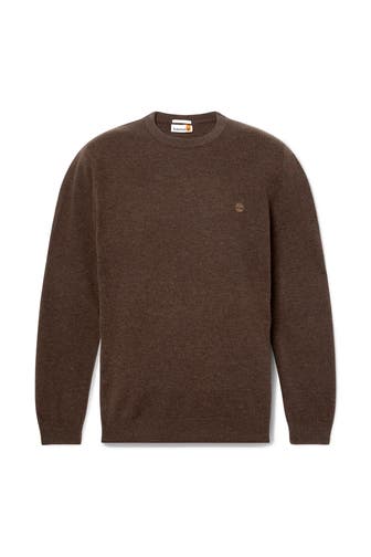 TIMBERLAND Wollpullover 'Brook' dunkelbraun
