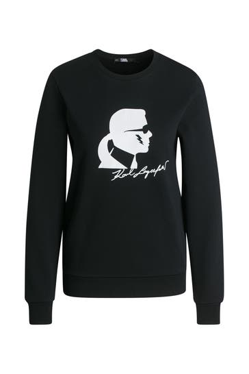 KARL LAGERFELD Sweatshirt schwarz