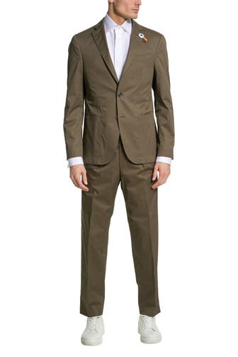 BALDESSARINI Anzug 'Surello-Cedrik' khaki