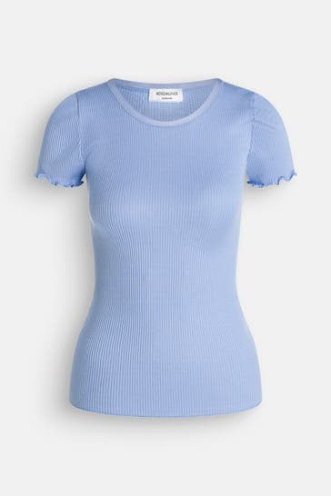 ROSEMUNDE Seidenmix-Shirt 'Belle' hellblau