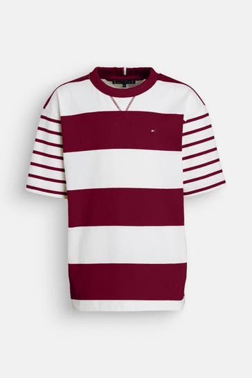TOMMY HILFIGER T-Shirt zweifarbig