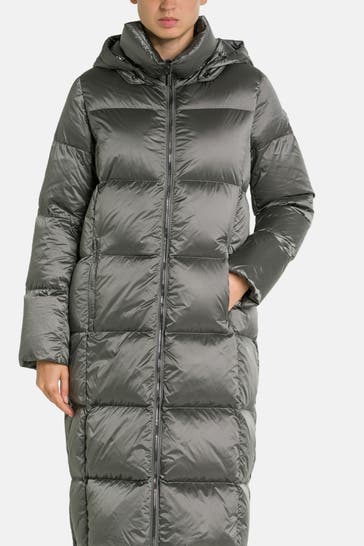 COLMAR Stone-grey down coat