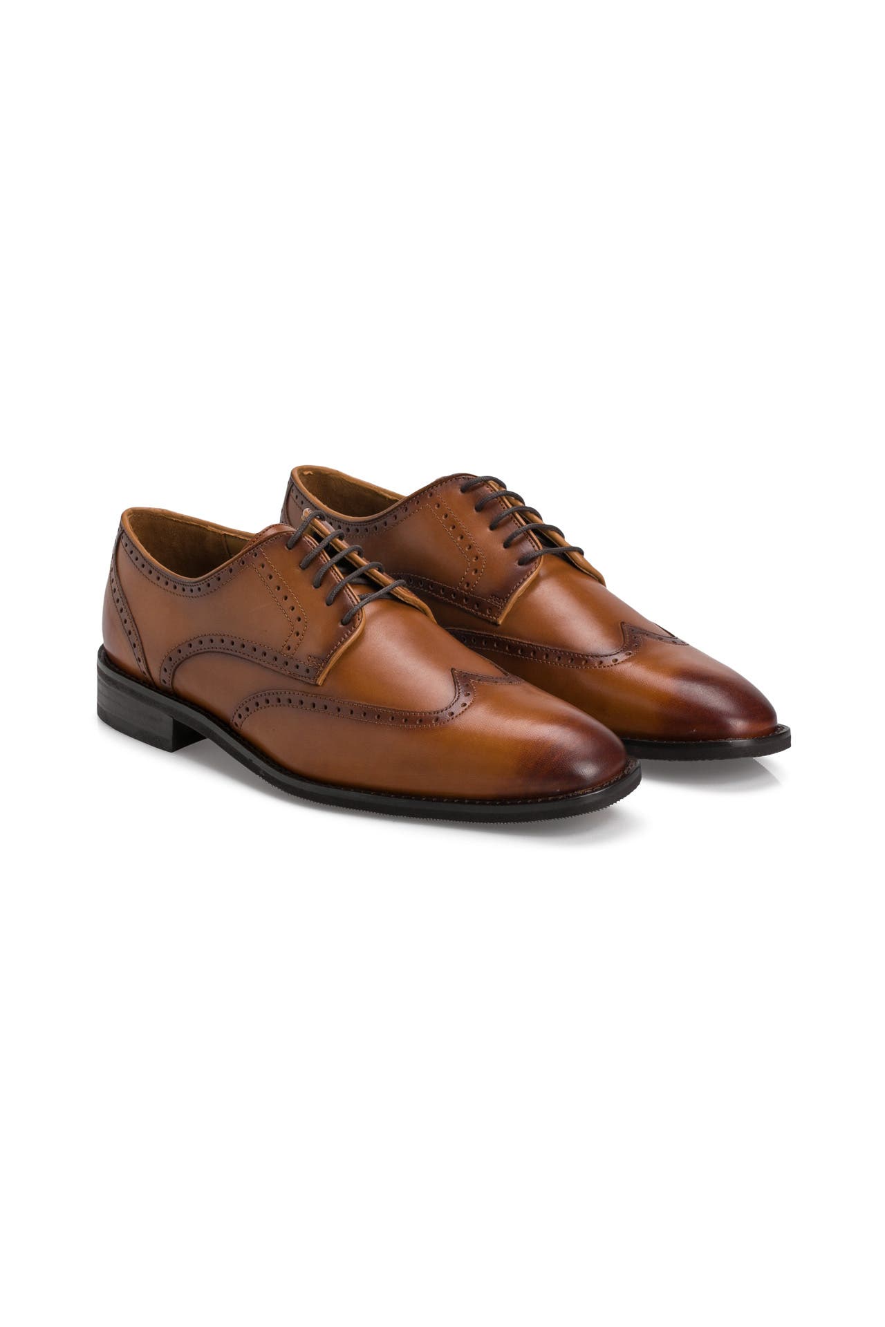 GORDON & BROS Derbys 'Aldo' cognac, Bild 1