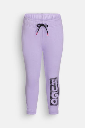 HUGO Sweatpants flieder