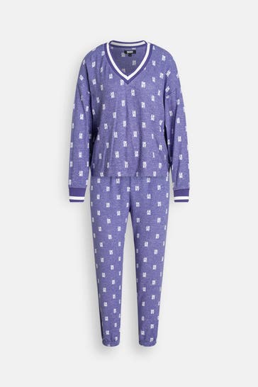 DKNY Pyjama gemustert