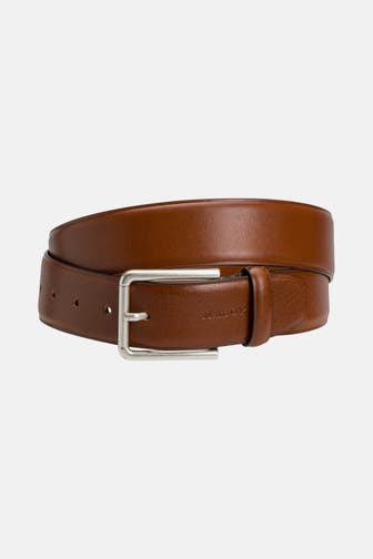 MARC O'POLO Ledergürtel cognac
