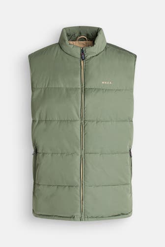 NEW ZEALAND AUCKLAND Steppweste oliv