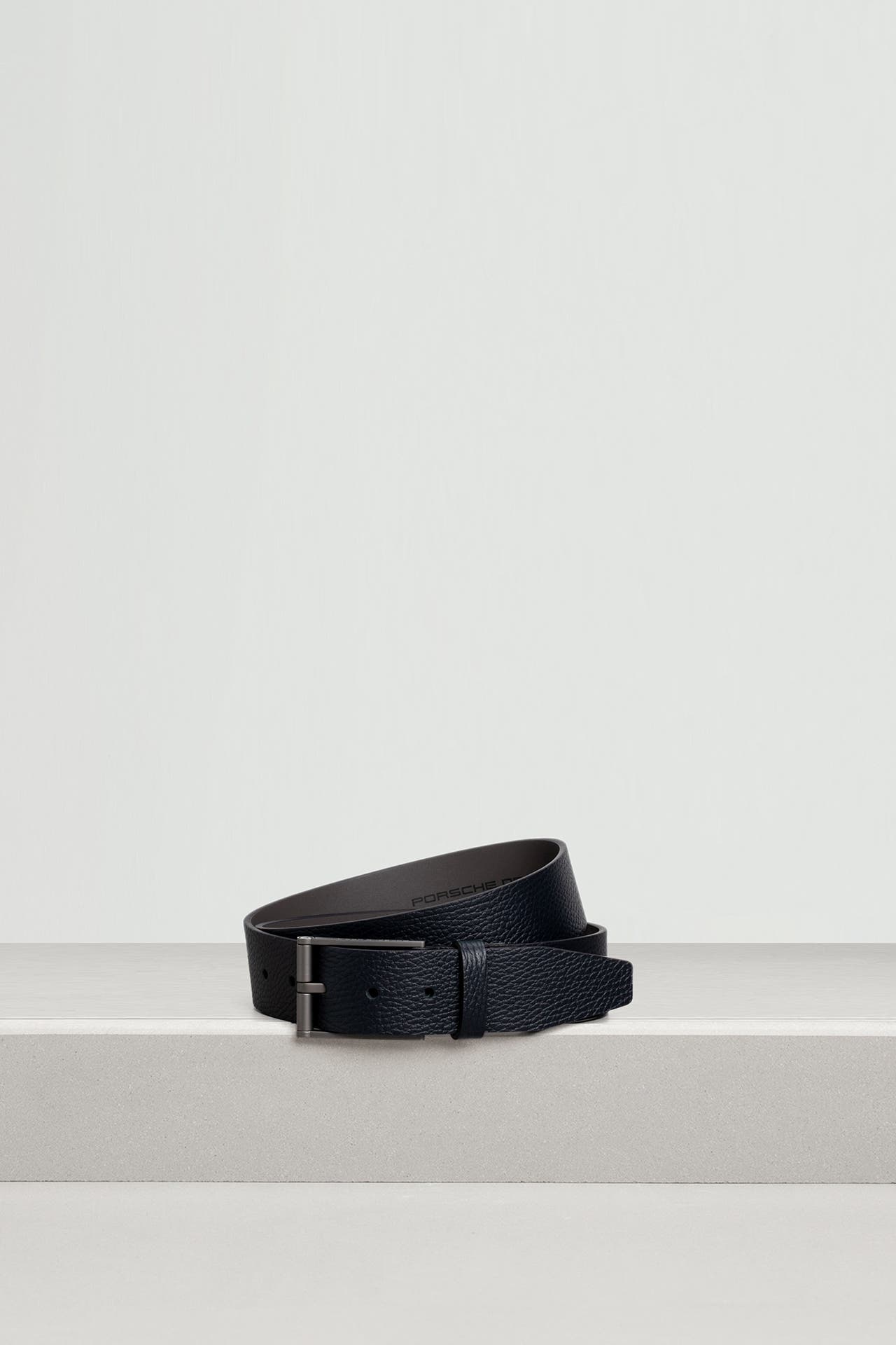 PORSCHE DESIGN Ledergürtel navy, Bild 1